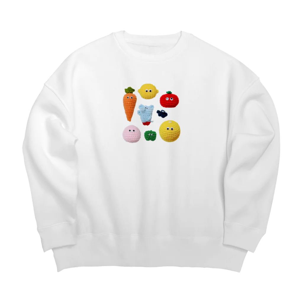 いるねのねずみどんちゃん騒ぎ Big Crew Neck Sweatshirt