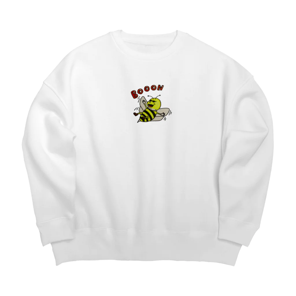 BOB's SHOPの空飛ぶハチ Big Crew Neck Sweatshirt