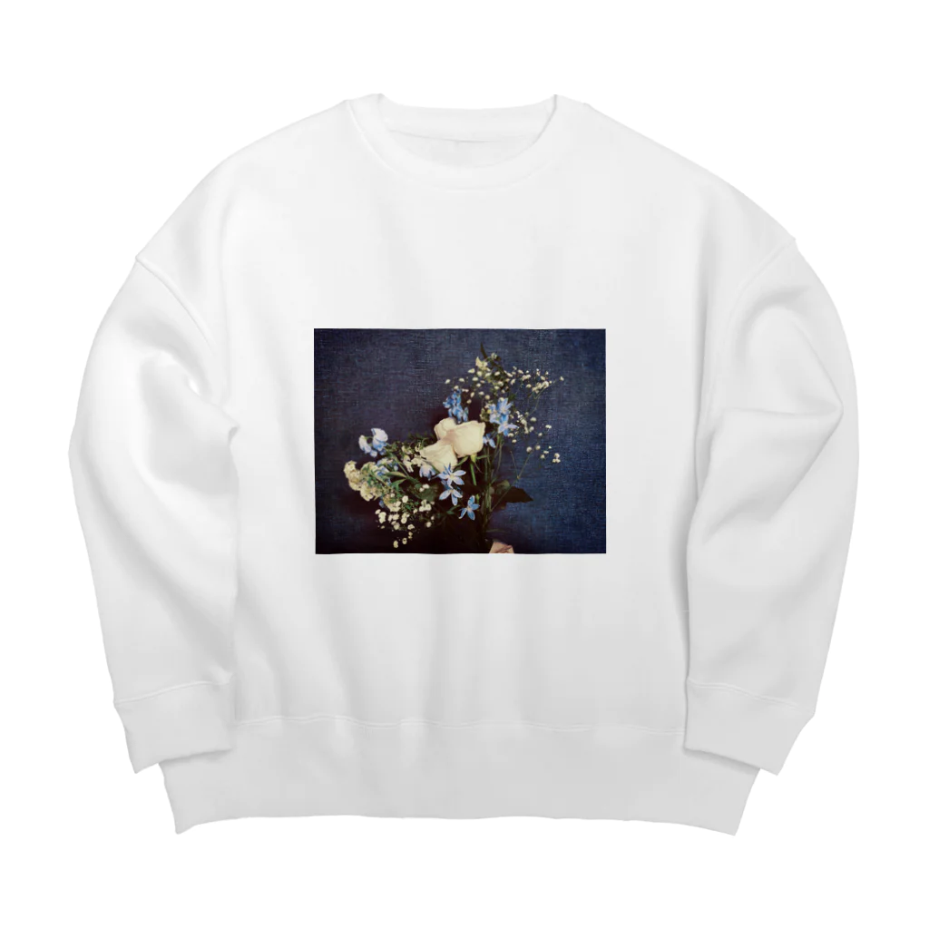 たこむんLABO.のFlower bouquet Big Crew Neck Sweatshirt