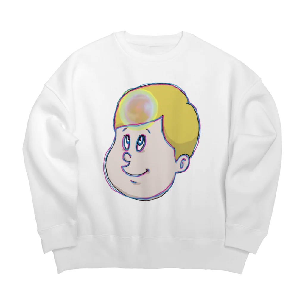 パキパキロケットのパキパキロケット Big Crew Neck Sweatshirt