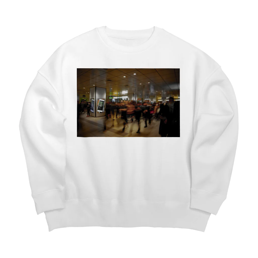 ろいのなんか Big Crew Neck Sweatshirt