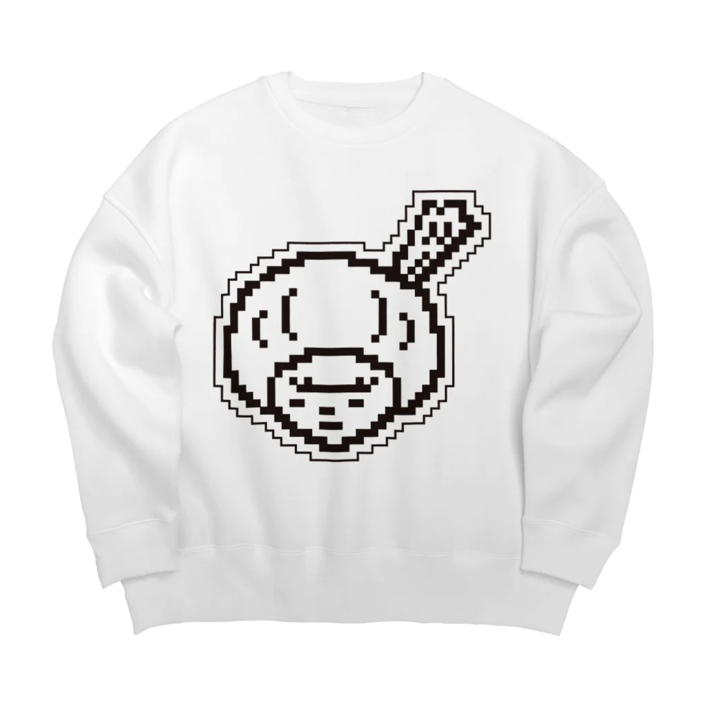 きくのらくがきのドット　きく Big Crew Neck Sweatshirt