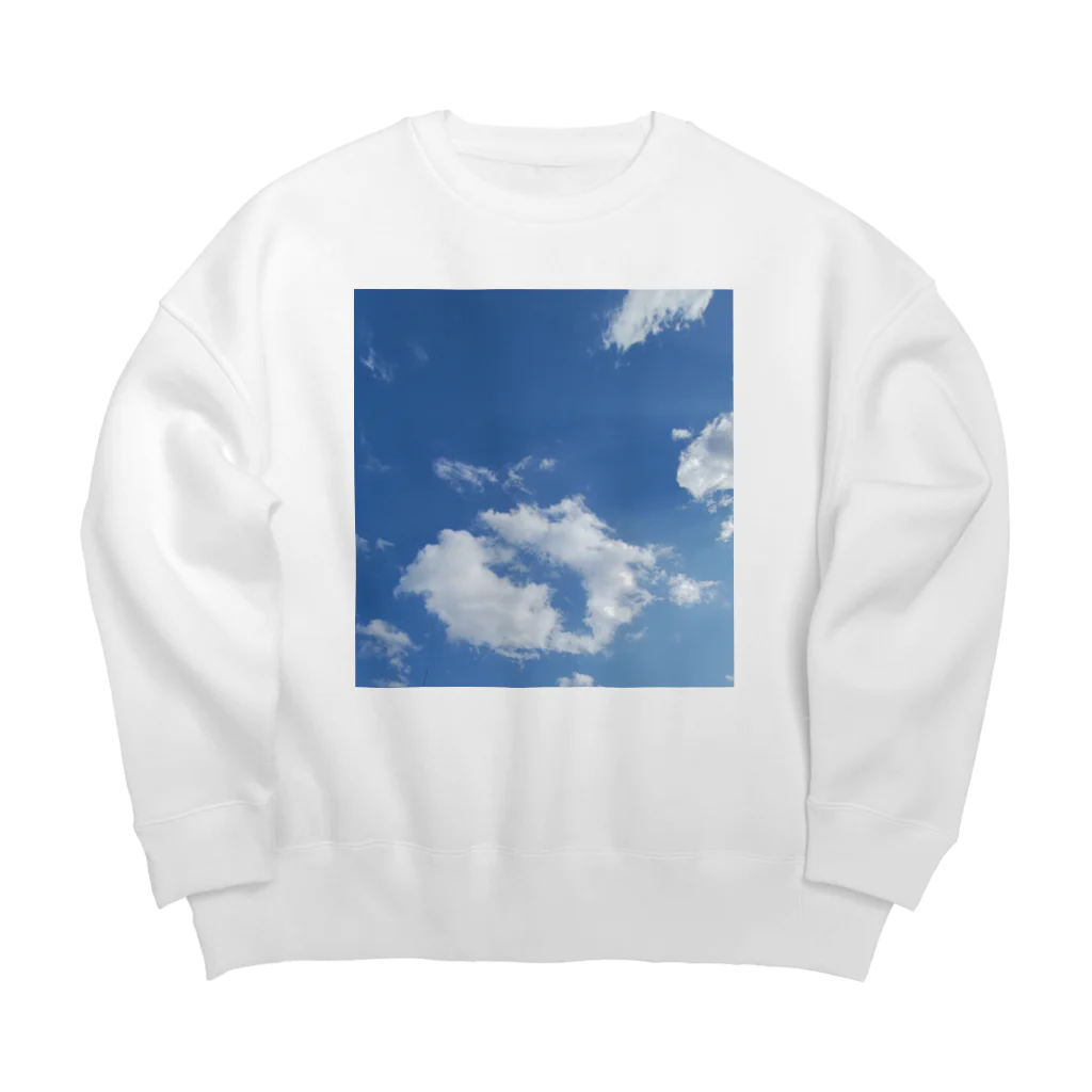 ♪mamashiro♪のリョク君 Big Crew Neck Sweatshirt