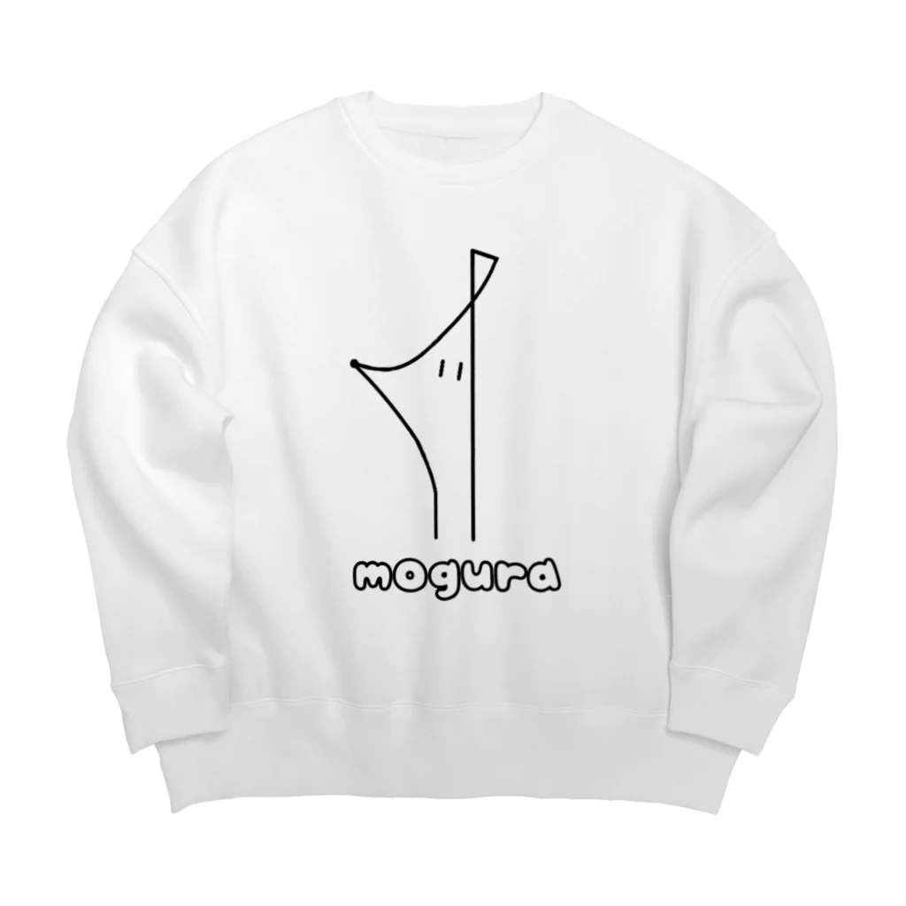 ポメポメラーニアンのmoguraさん Big Crew Neck Sweatshirt