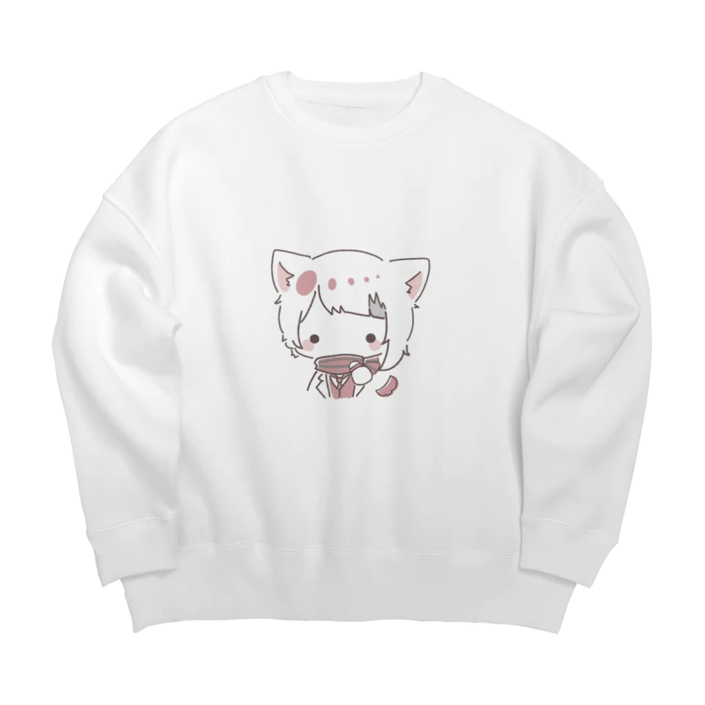 kootooのりぬくん Big Crew Neck Sweatshirt