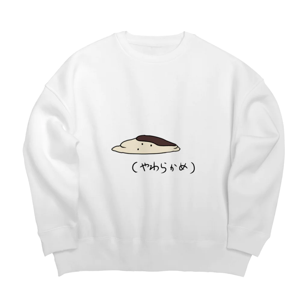 すぷらのプリン（やわらかめ） Big Crew Neck Sweatshirt