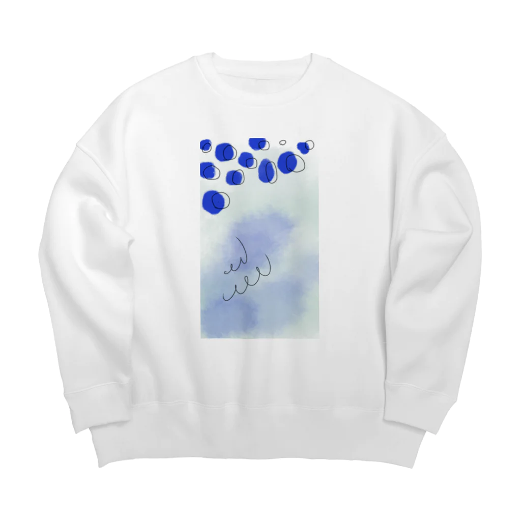 bluedropのbluewater Big Crew Neck Sweatshirt