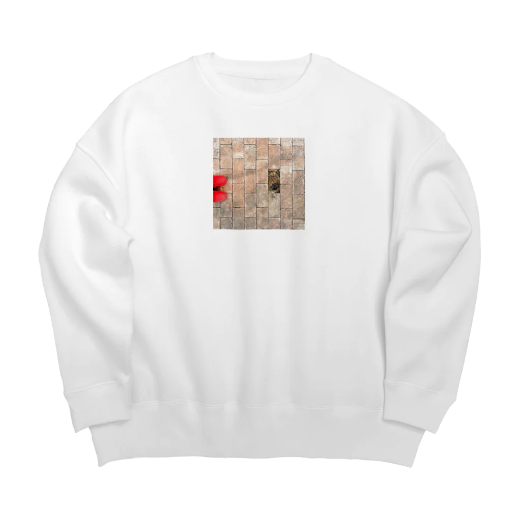 CheerCheeze.Rのわたしのこころをみたす貴方。 Big Crew Neck Sweatshirt