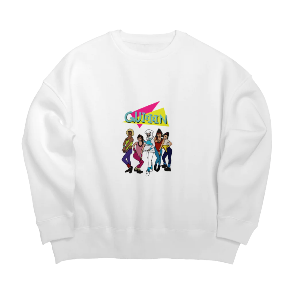 GUIIIIINのGUIIIIIN Big Crew Neck Sweatshirt