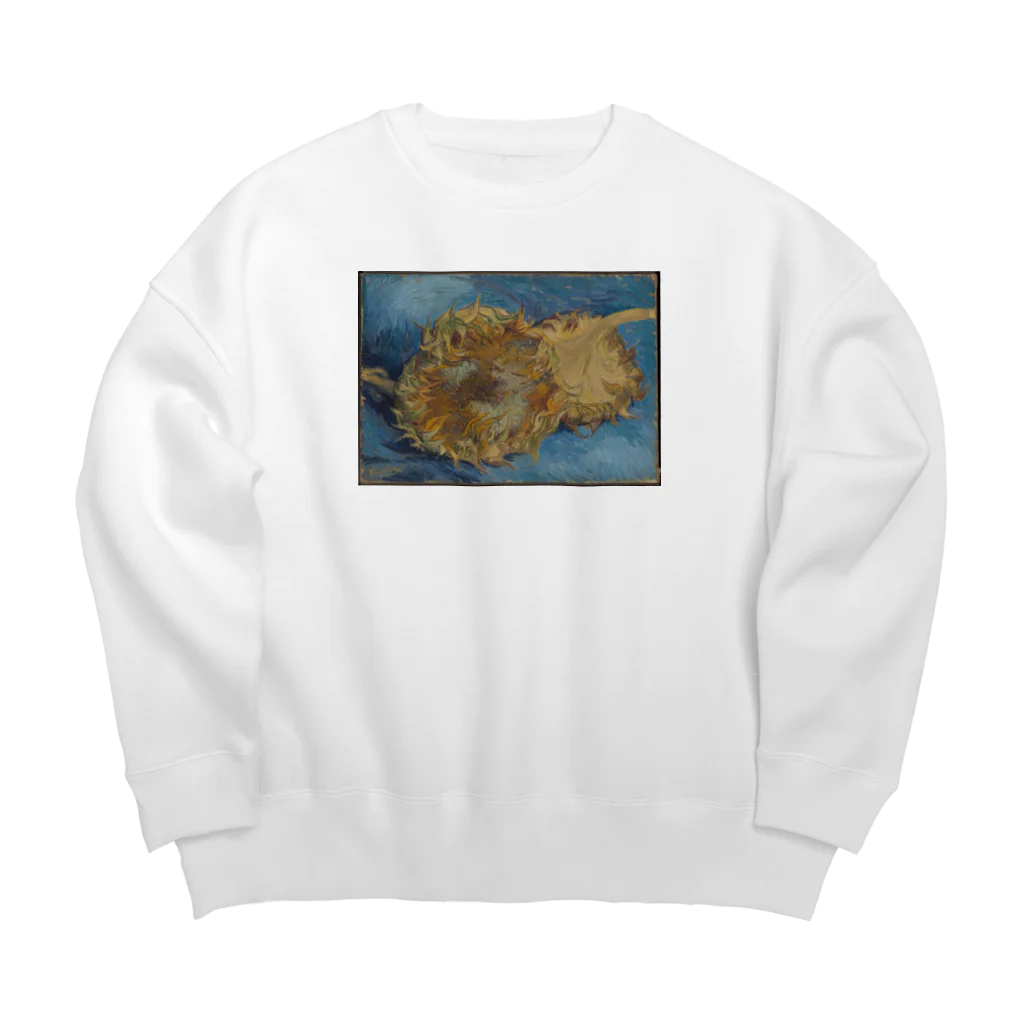 Masterpieceのゴッホ　/　ひまわり　Sunflowers 1887 Big Crew Neck Sweatshirt