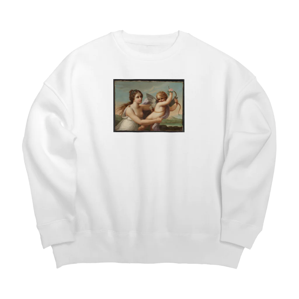 Masterpieceのアンゲリカ・カウフマン　/　エロスの勝利　The Victory of Eros 1750–75 Big Crew Neck Sweatshirt