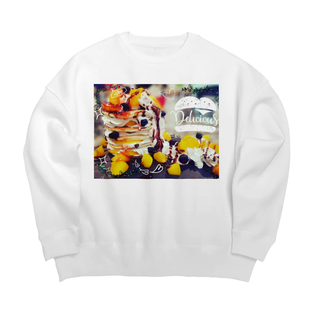 KURONMARONのパンケーキはじめました Big Crew Neck Sweatshirt