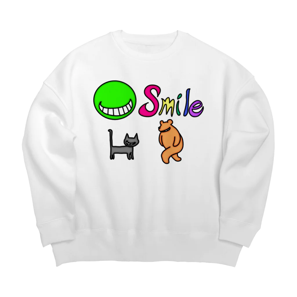 武者小路夕桐のSmile Big Crew Neck Sweatshirt