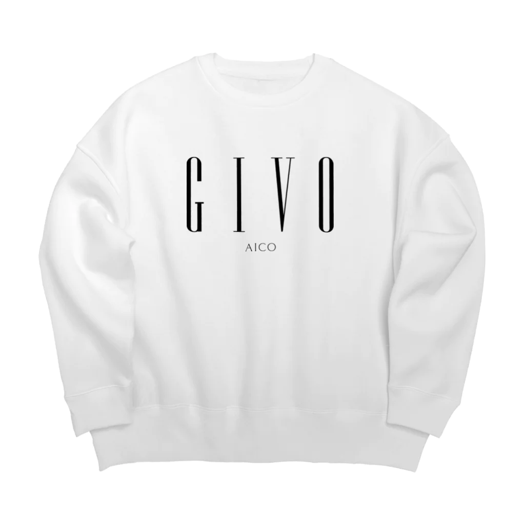 ふしぎ堂　SUZURI支店のアイコ・ギーヴォ（2022 SS） Big Crew Neck Sweatshirt