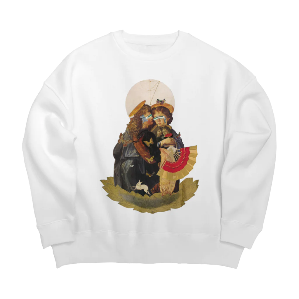 TAATUUSの童子 Big Crew Neck Sweatshirt