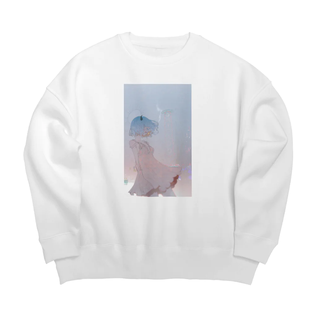 MIRILOGのSmoking Girl -YOI- Big Crew Neck Sweatshirt