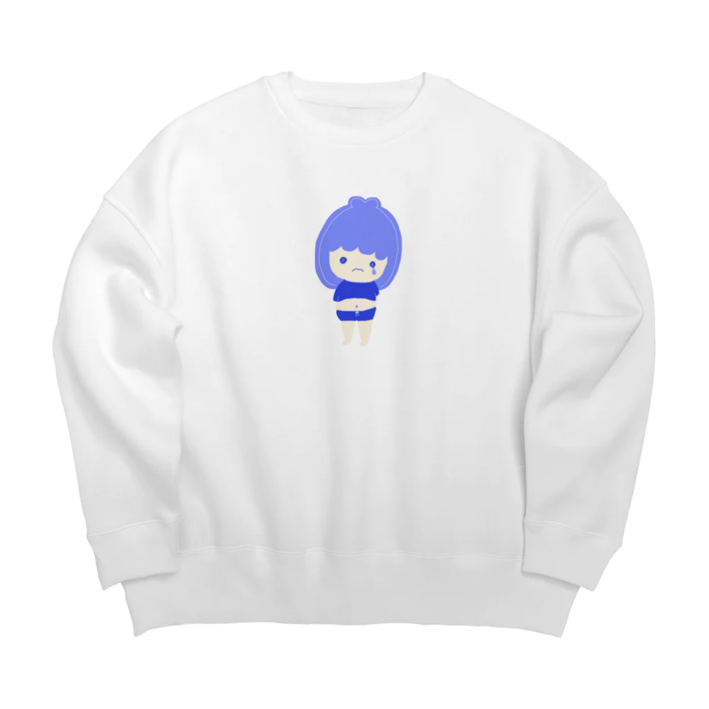 rurugirlのぽっちゃりちゃん Big Crew Neck Sweatshirt