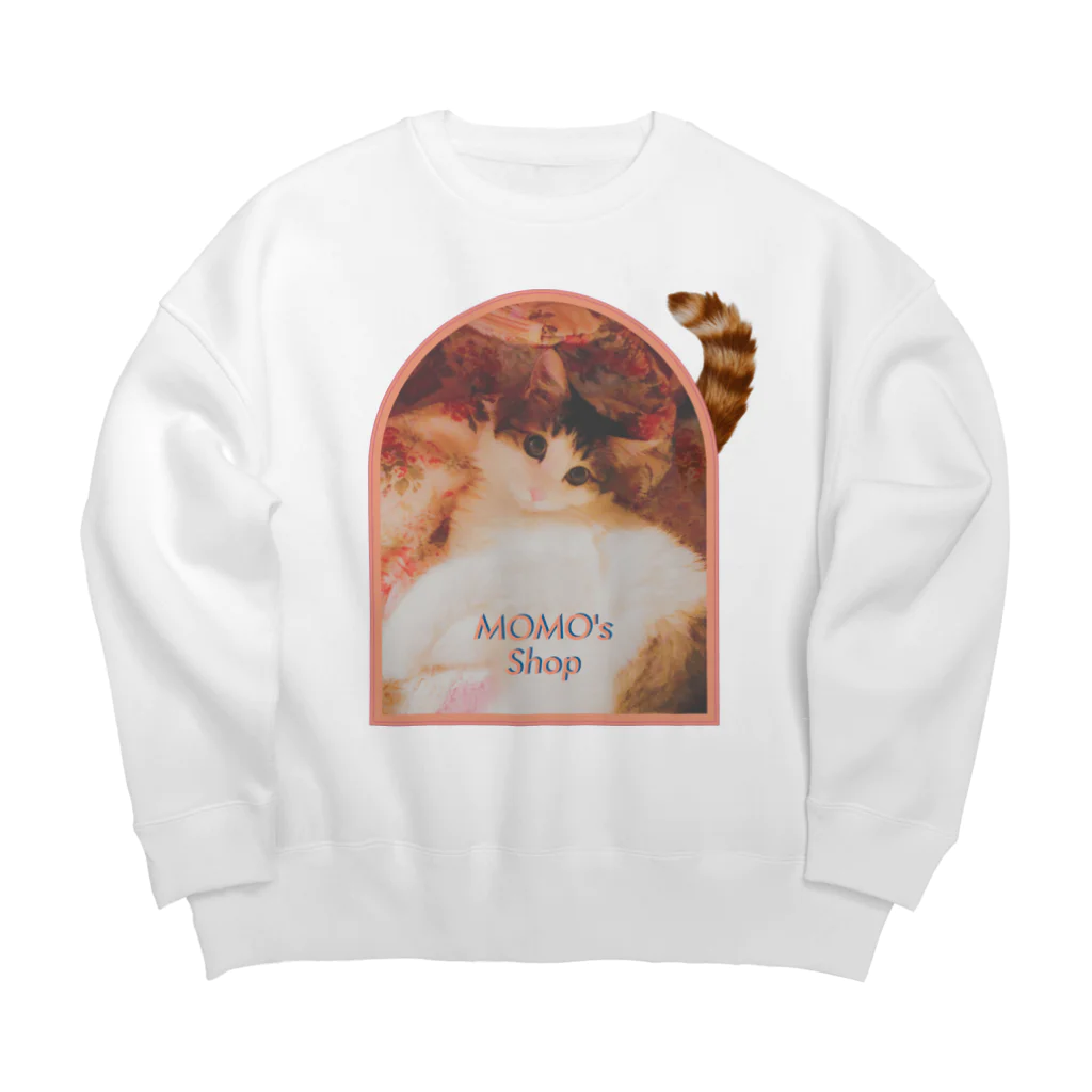 𝙈𝙊𝙈𝙊'𝙨 𝙎𝙝𝙤𝙥のしっぽ Big Crew Neck Sweatshirt