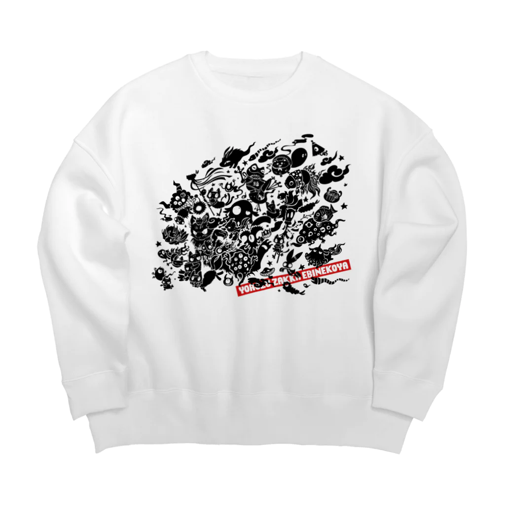 イベントでは置いてないグッズの店の百鬼夜行追加 Big Crew Neck Sweatshirt