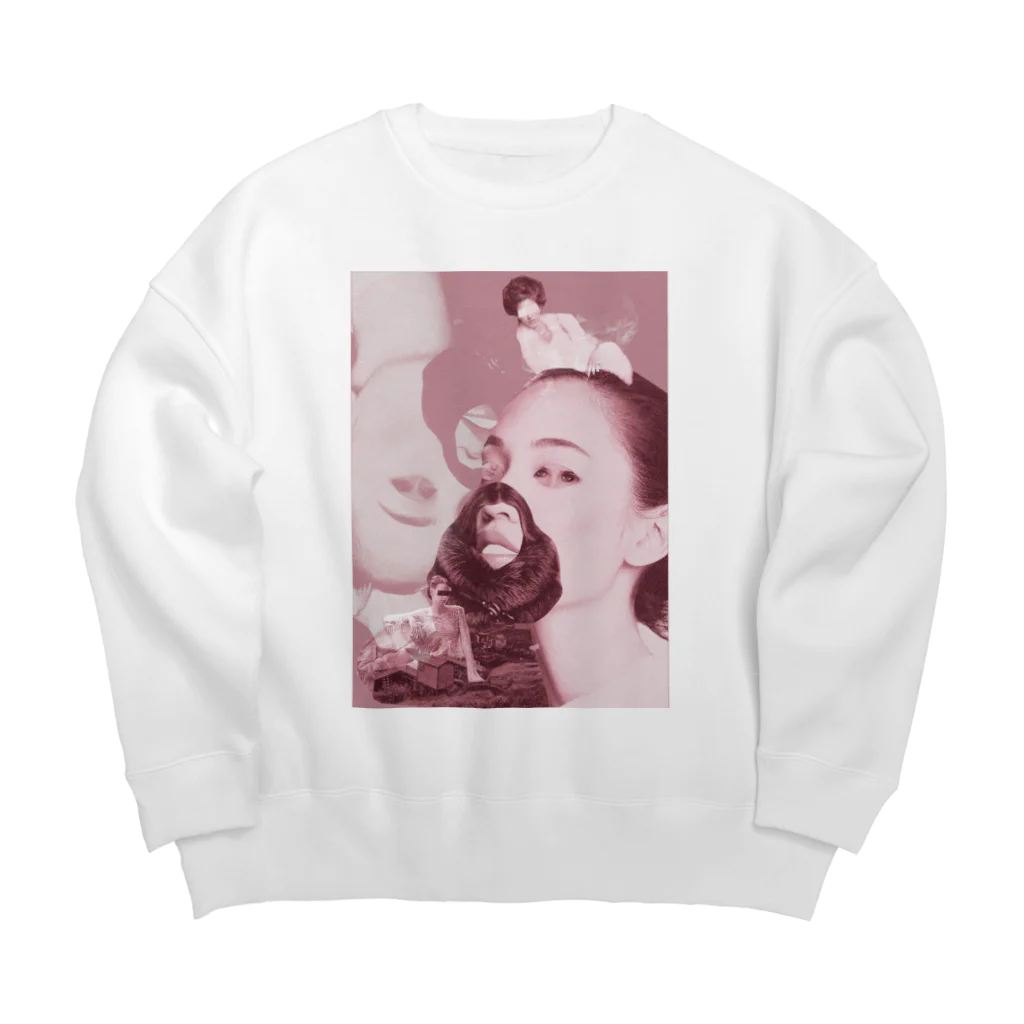 匿名希望 OFFICIAL MERCH SHOPの伏せる名はない Big Crew Neck Sweatshirt