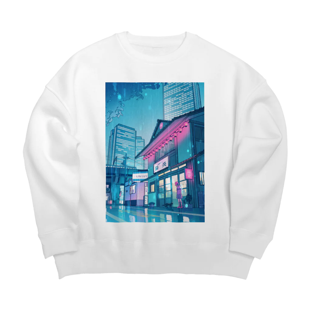 waccaのカゲロウ Big Crew Neck Sweatshirt