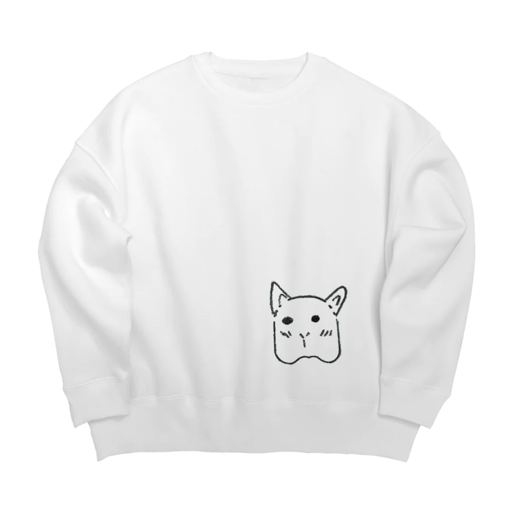 みつまめこshopの何者！？ Big Crew Neck Sweatshirt