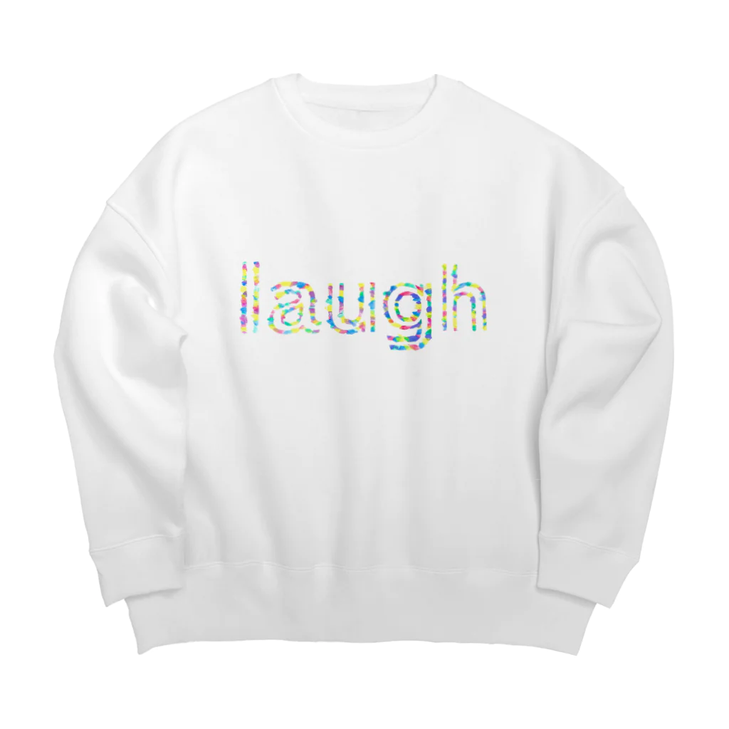 ハチカラのlaugh Big Crew Neck Sweatshirt