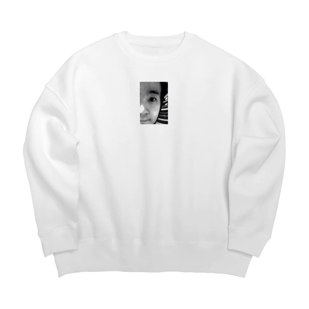 まずいハンバーガー屋の偏差値50スーパーたにしげ Big Crew Neck Sweatshirt