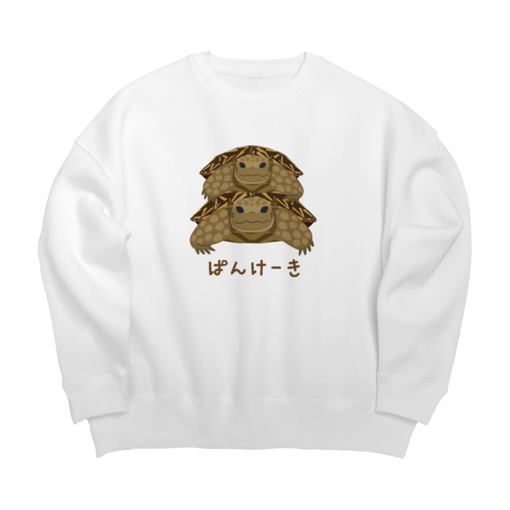 はやしりえの重なっているパンケさん　 Big Crew Neck Sweatshirt