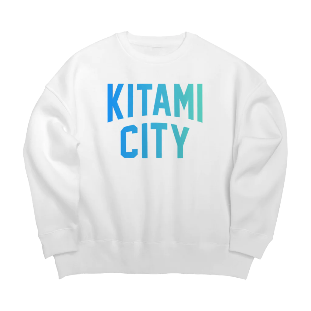 JIMOTOE Wear Local Japanの北見市 KITAMI CITY Big Crew Neck Sweatshirt