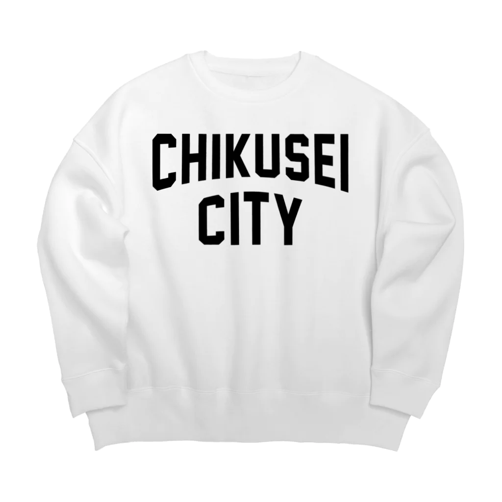 JIMOTOE Wear Local Japanの筑西市 CHIKUSEI CITY Big Crew Neck Sweatshirt