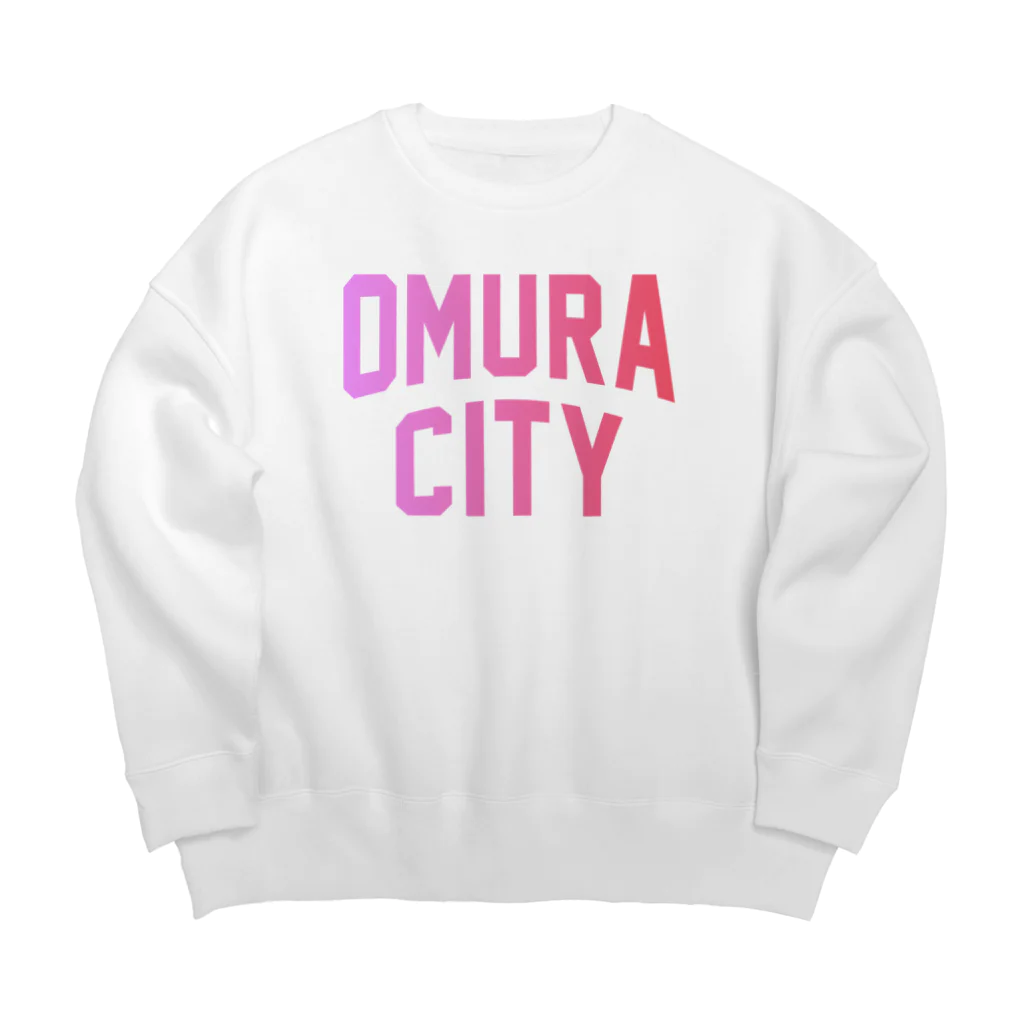 JIMOTOE Wear Local Japanの大村市 OMURA CITY Big Crew Neck Sweatshirt
