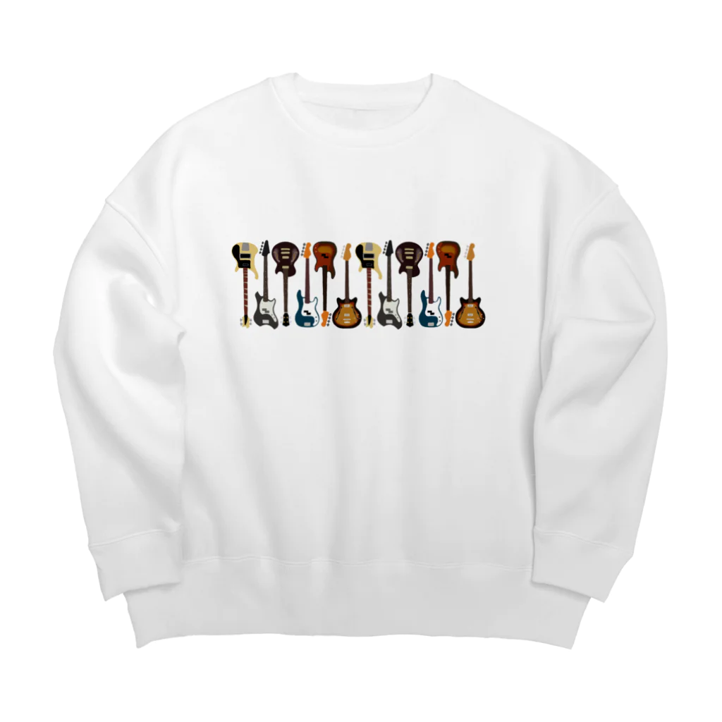 illustrator_E14のBass12 Big Crew Neck Sweatshirt