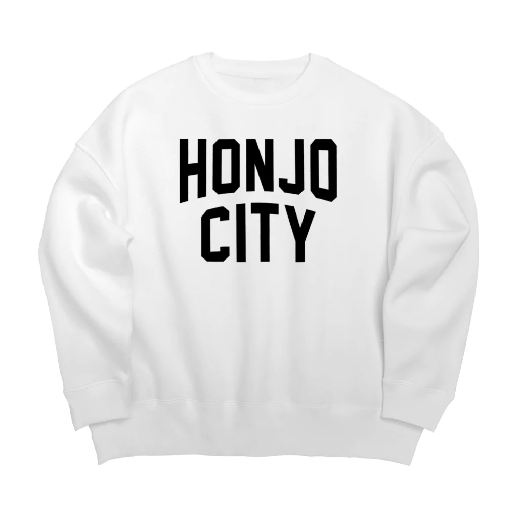 JIMOTOE Wear Local Japanの本庄市 HONJO CITY Big Crew Neck Sweatshirt