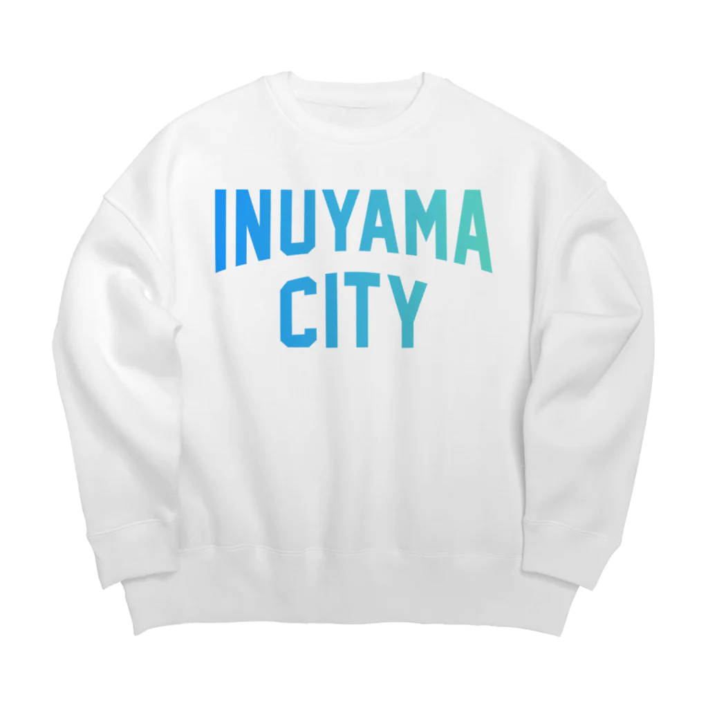 JIMOTOE Wear Local Japanの犬山市 INUYAMA CITY Big Crew Neck Sweatshirt