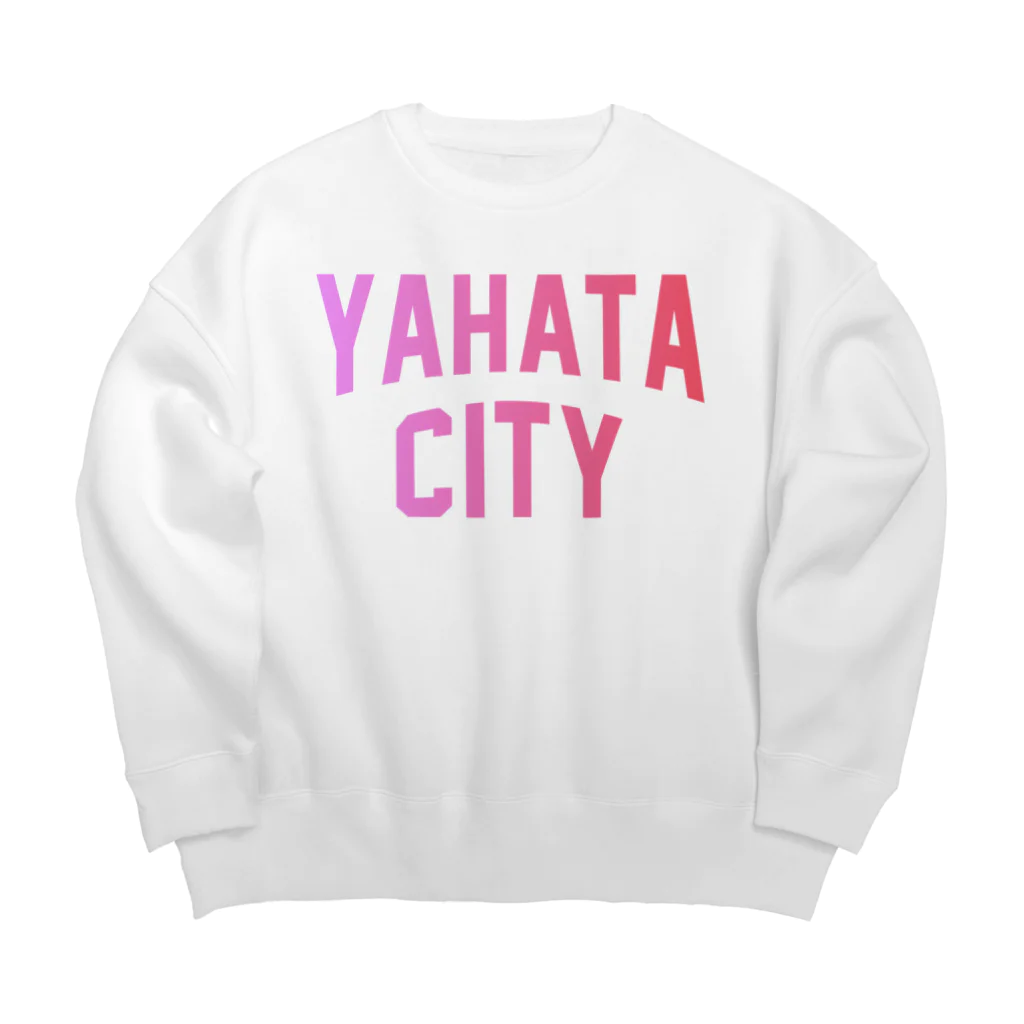 JIMOTOE Wear Local Japanの八幡市 YAHATA CITY Big Crew Neck Sweatshirt