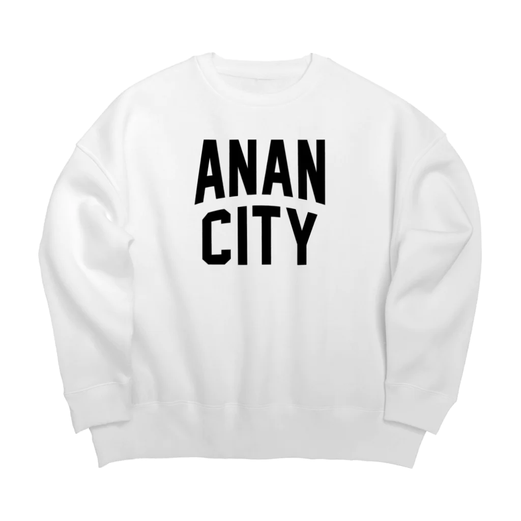 JIMOTOE Wear Local Japanの阿南市 ANAN CITY ビッグシルエットスウェット