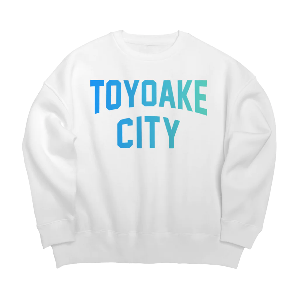 JIMOTOE Wear Local Japanの豊明市 TOYOAKE CITY Big Crew Neck Sweatshirt
