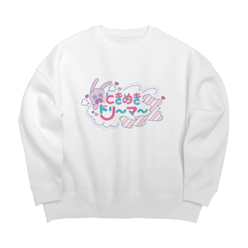 Natsukawa Yukichiのときめきドリーマー Big Crew Neck Sweatshirt