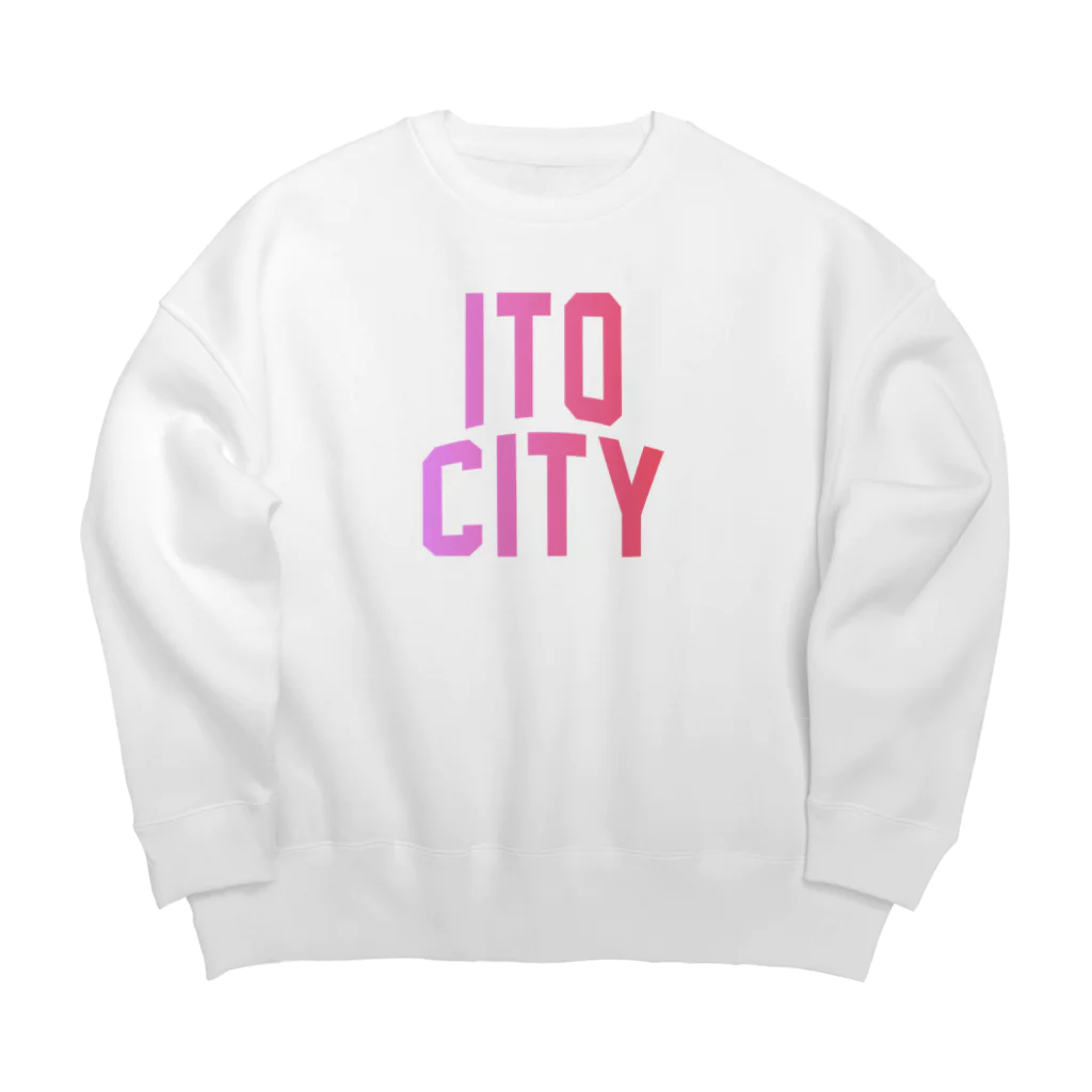 JIMOTOE Wear Local Japanの伊東市 ITO CITY Big Crew Neck Sweatshirt