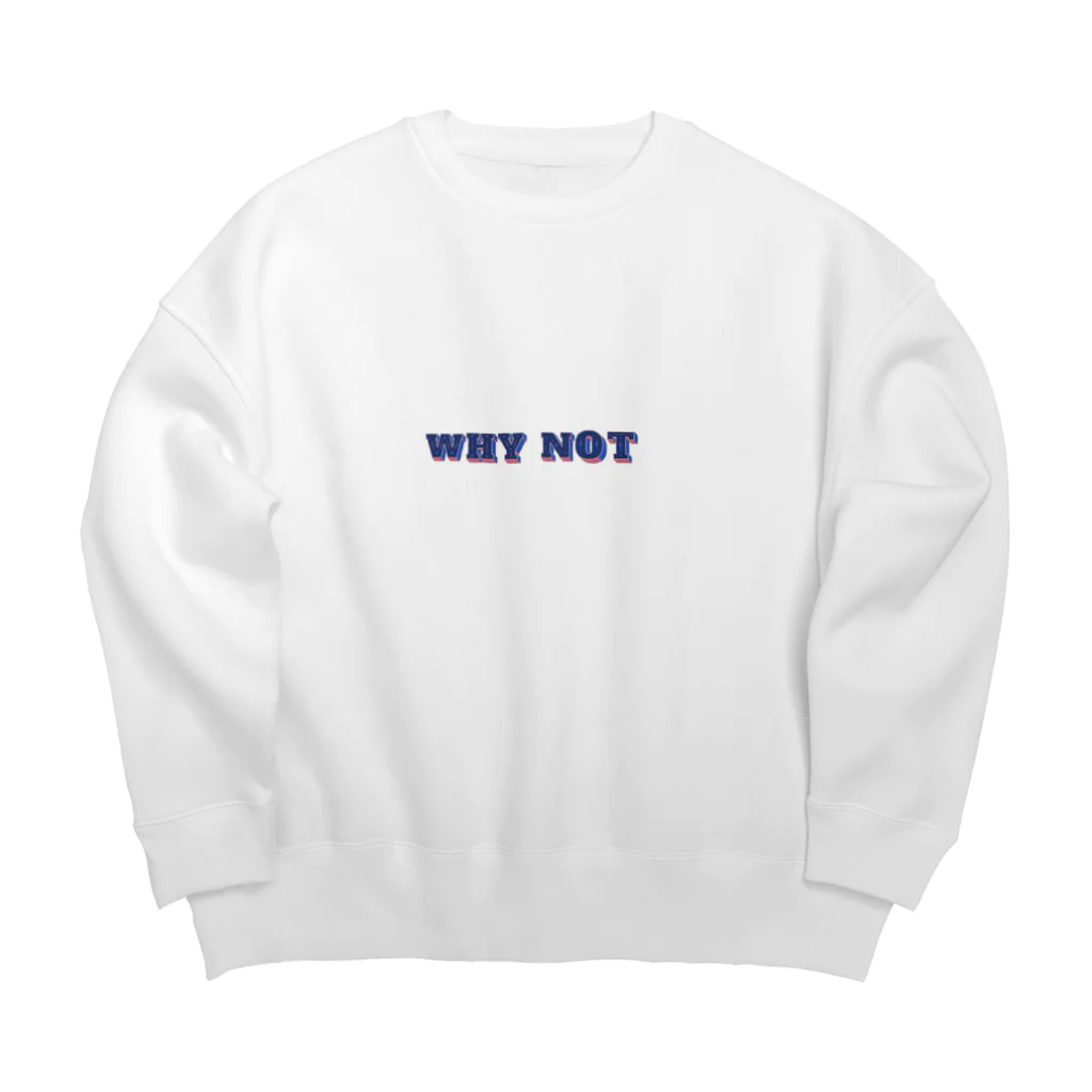 WHY NOTのWHY NOT Big Crew Neck Sweatshirt