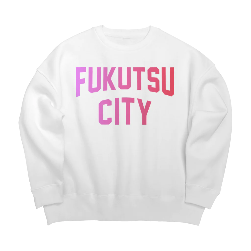 JIMOTOE Wear Local Japanの福津市 FUKUTSU CITY Big Crew Neck Sweatshirt