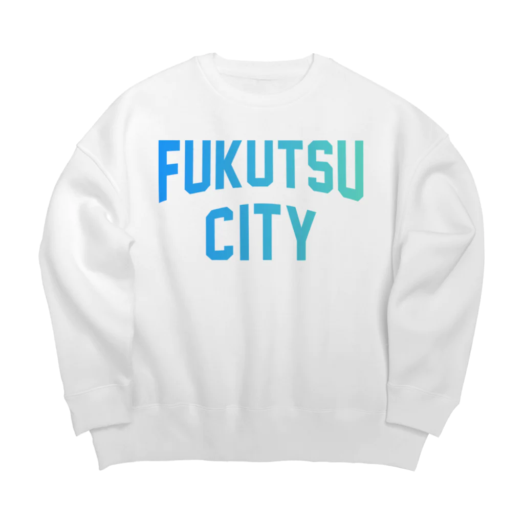 JIMOTOE Wear Local Japanの福津市 FUKUTSU CITY Big Crew Neck Sweatshirt