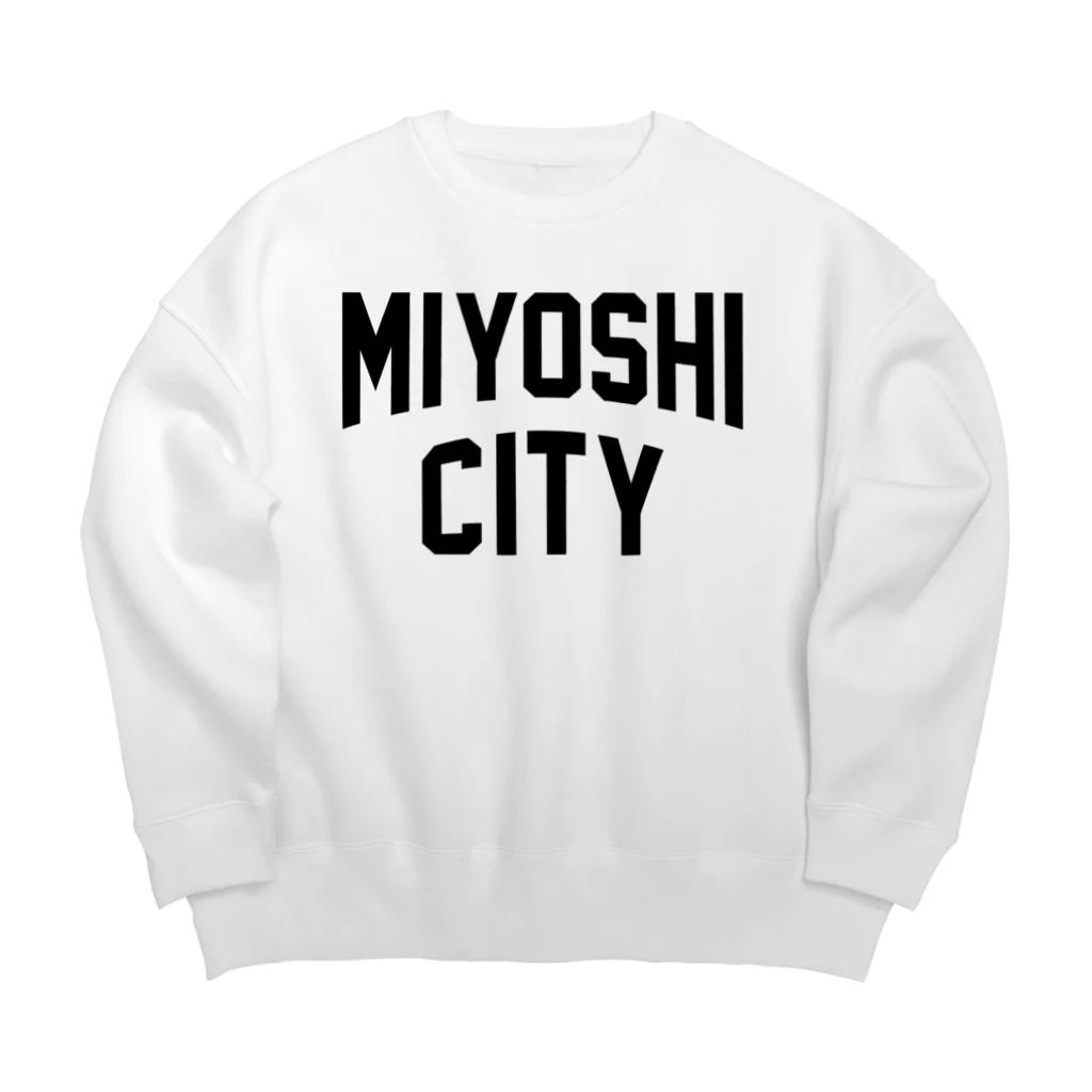 JIMOTOE Wear Local Japanのみよし市 MIYOSHI CITY Big Crew Neck Sweatshirt