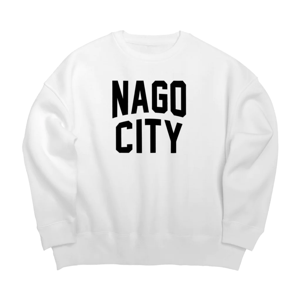 JIMOTOE Wear Local Japanの名護市 NAGO CITY Big Crew Neck Sweatshirt