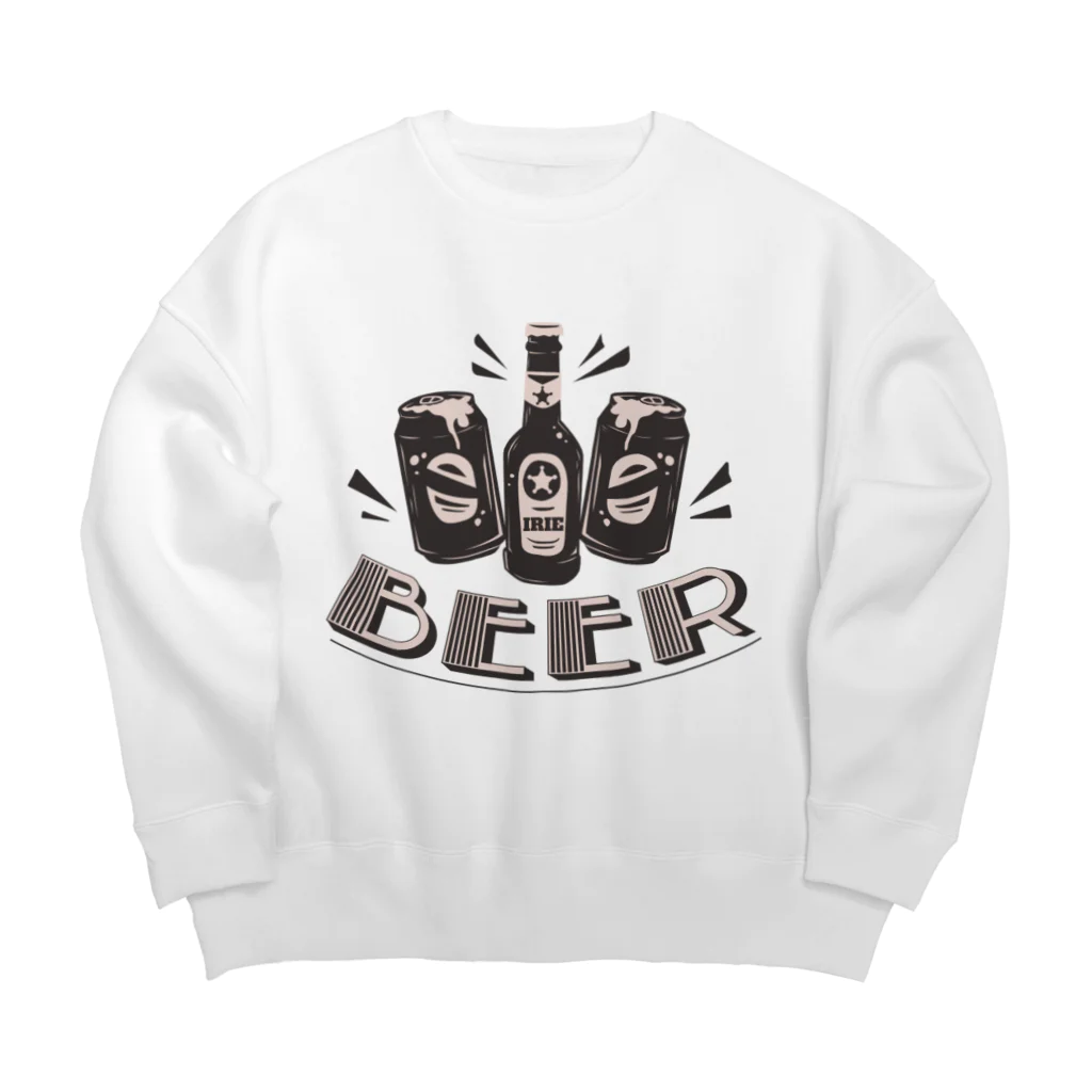 鍼処 IRIE (アイリー) 【公式】のアイリーbeer Big Crew Neck Sweatshirt