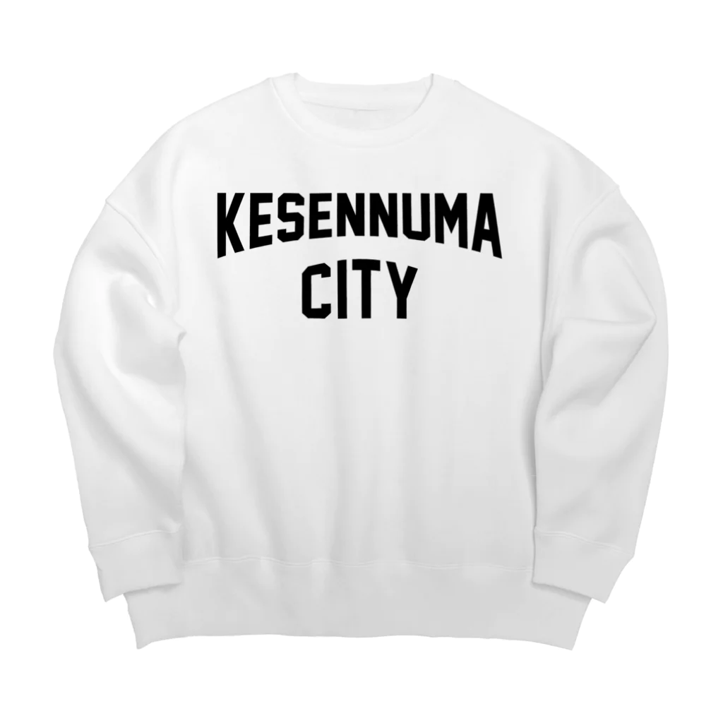 JIMOTO Wear Local Japanの気仙沼市 KESENNUMA CITY ビッグシルエットスウェット