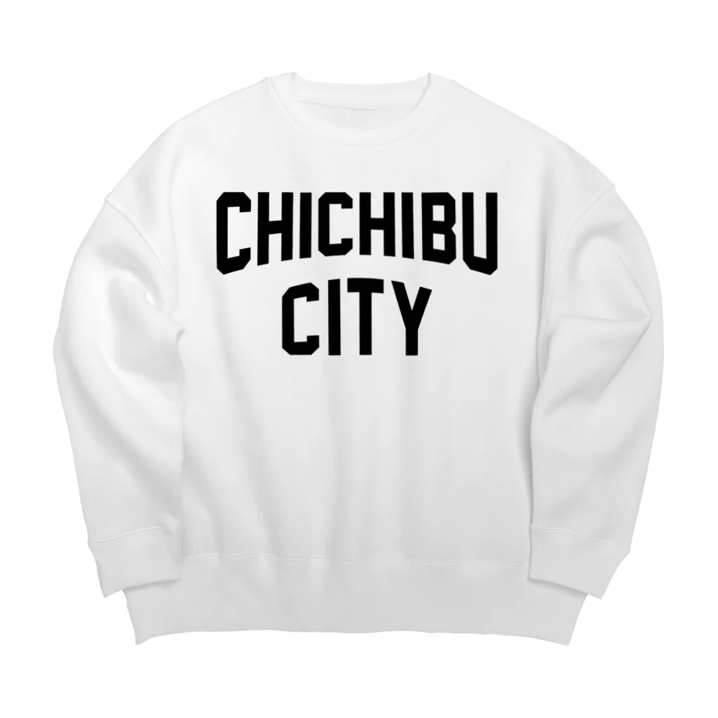 JIMOTOE Wear Local Japanの秩父市 CHICHIBU CITY Big Crew Neck Sweatshirt