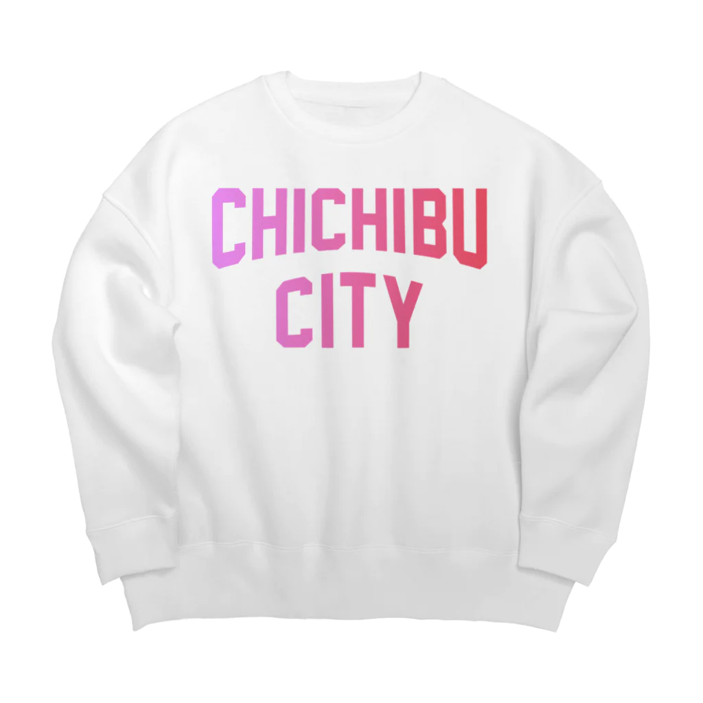 JIMOTOE Wear Local Japanの秩父市 CHICHIBU CITY Big Crew Neck Sweatshirt