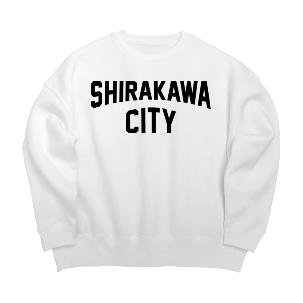 JIMOTOE Wear Local Japanの白河市 SHIRAKAWA CITY Big Crew Neck Sweatshirt